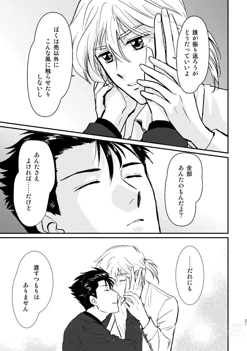 Page 23 of doujinshi SHIMAZAKI×TERUKI WEB LOG BOOK