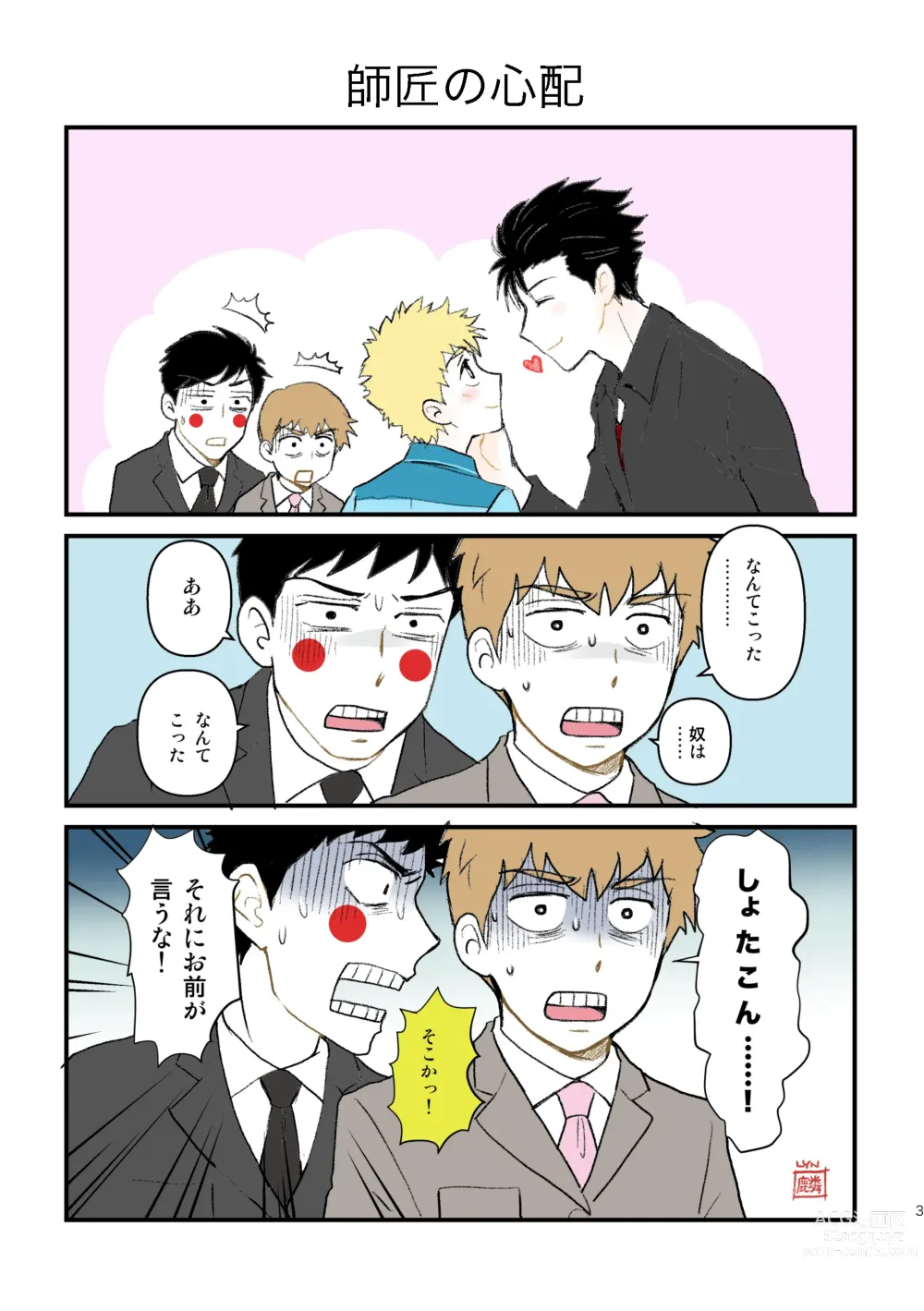 Page 5 of doujinshi SHIMAZAKI×TERUKI WEB LOG BOOK