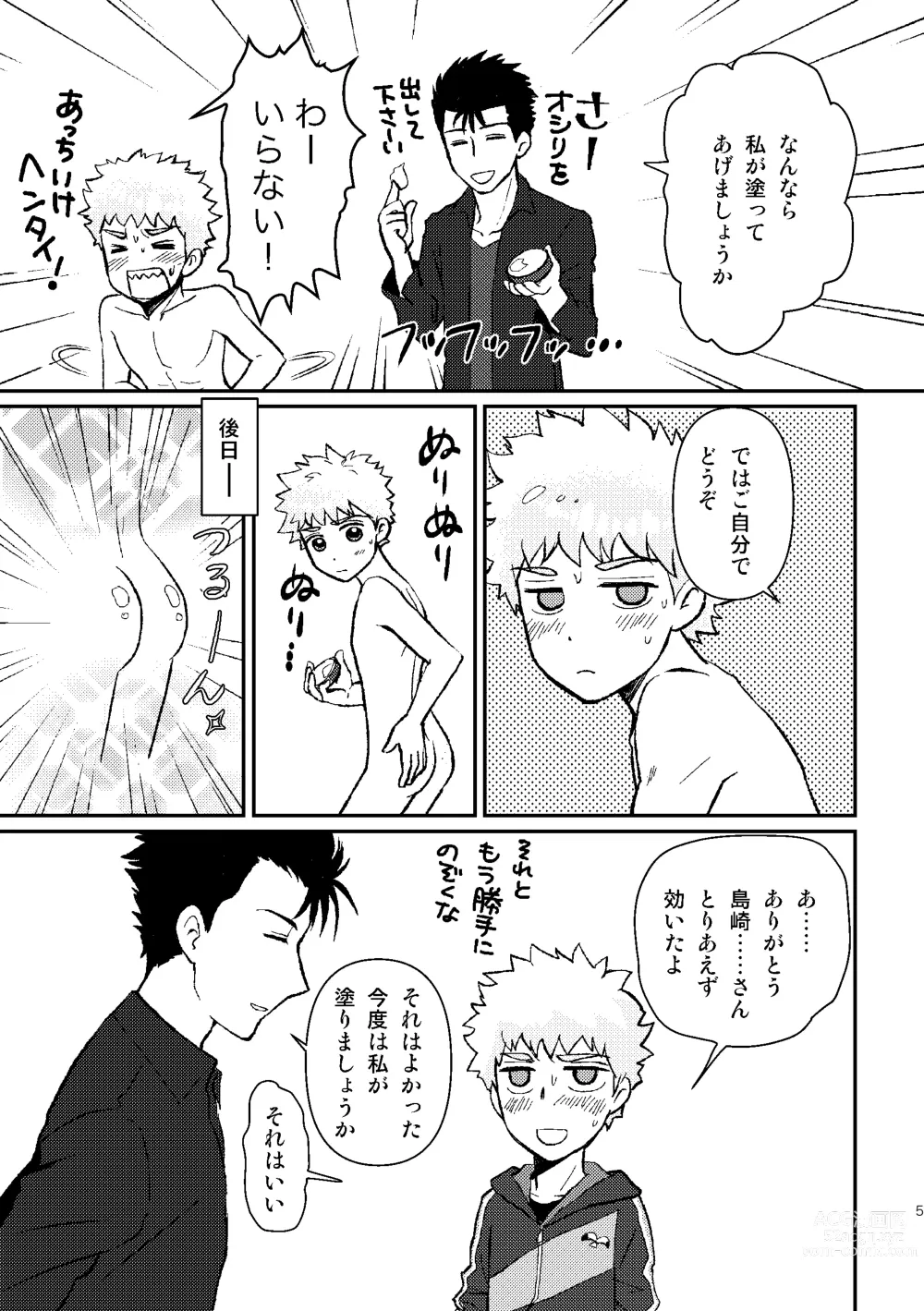 Page 7 of doujinshi SHIMAZAKI×TERUKI WEB LOG BOOK