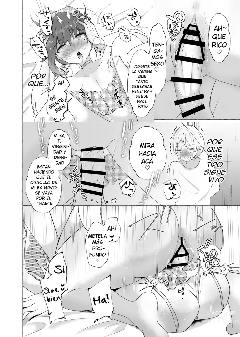 Page 34 of doujinshi Zutto Moto Kare no Mae de Sex o Shiyou