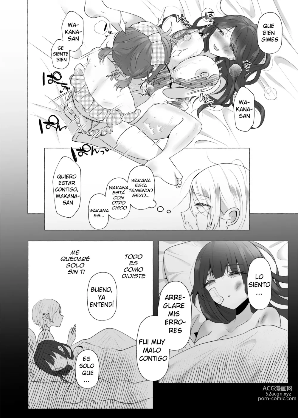 Page 38 of doujinshi Zutto Moto Kare no Mae de Sex o Shiyou