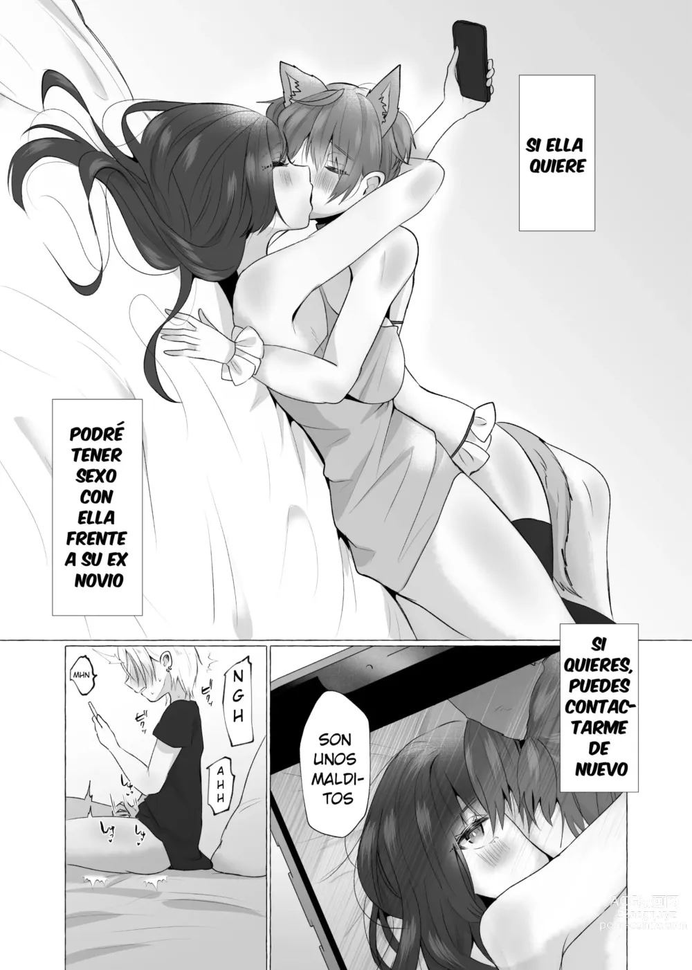 Page 51 of doujinshi Zutto Moto Kare no Mae de Sex o Shiyou