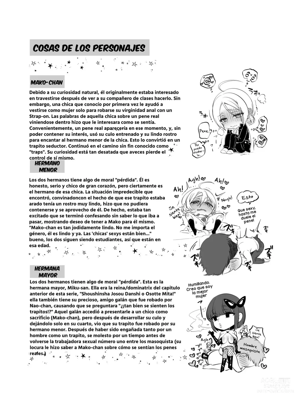 Page 37 of doujinshi Shoshinsha Josou Danshi o Netotte Mita!