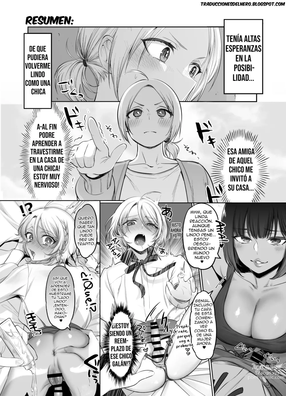 Page 5 of doujinshi Shoshinsha Josou Danshi o Netotte Mita!