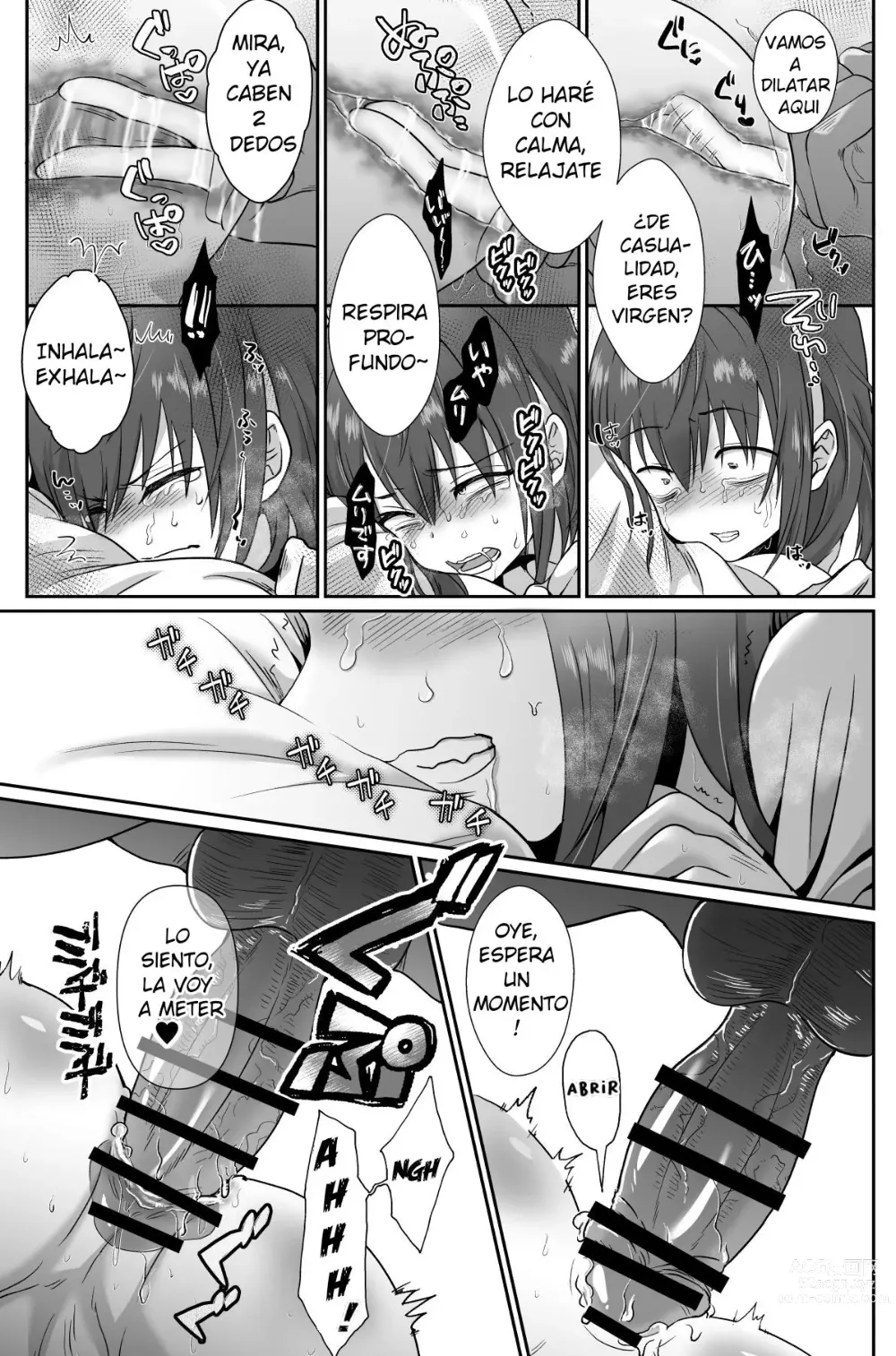 Page 40 of doujinshi Kareshi Mochi MenHeal Joshi ni Koi o Shita Boku no Matsuro