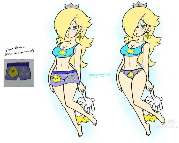 Page 89 of imageset Princess Rosalina Collection