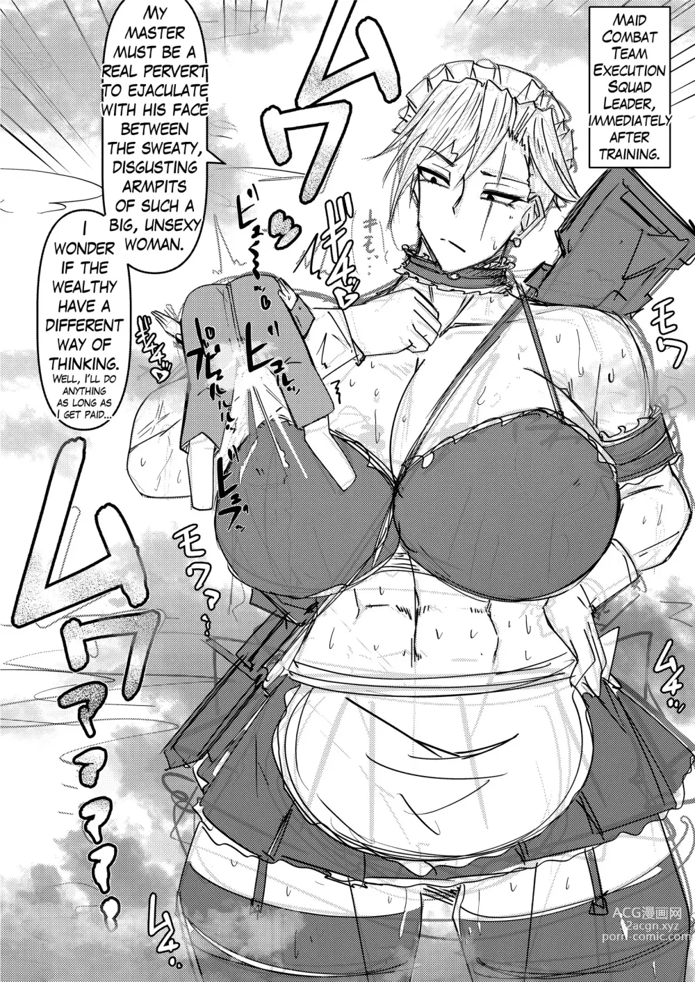 Page 6 of doujinshi All the maids are extremely tall