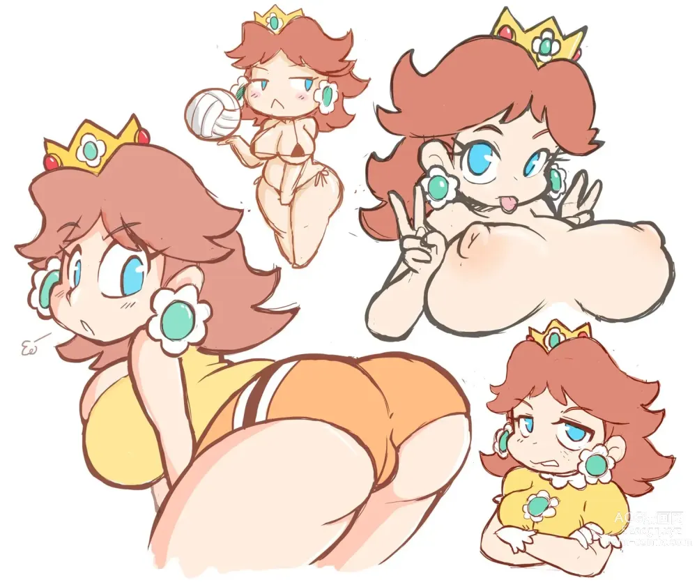 Page 1053 of imageset Princess Daisy Collection