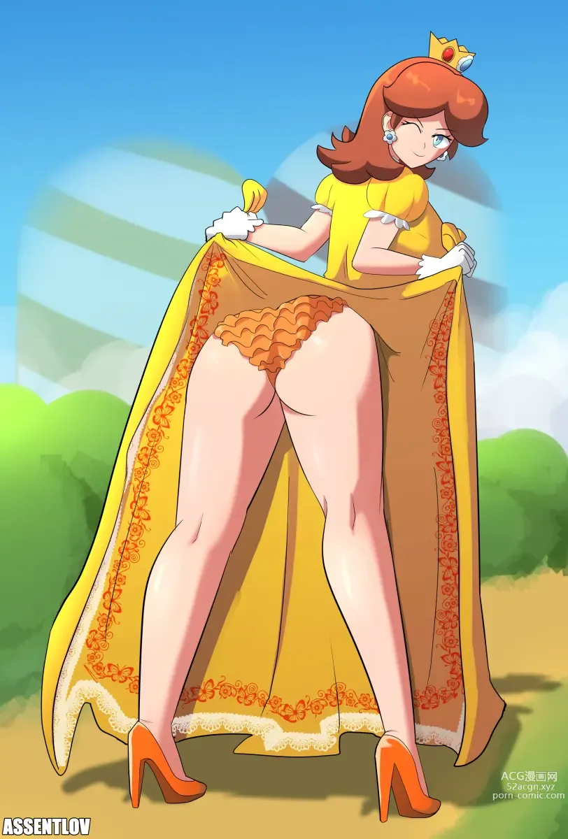 Page 10 of imageset Princess Daisy Collection