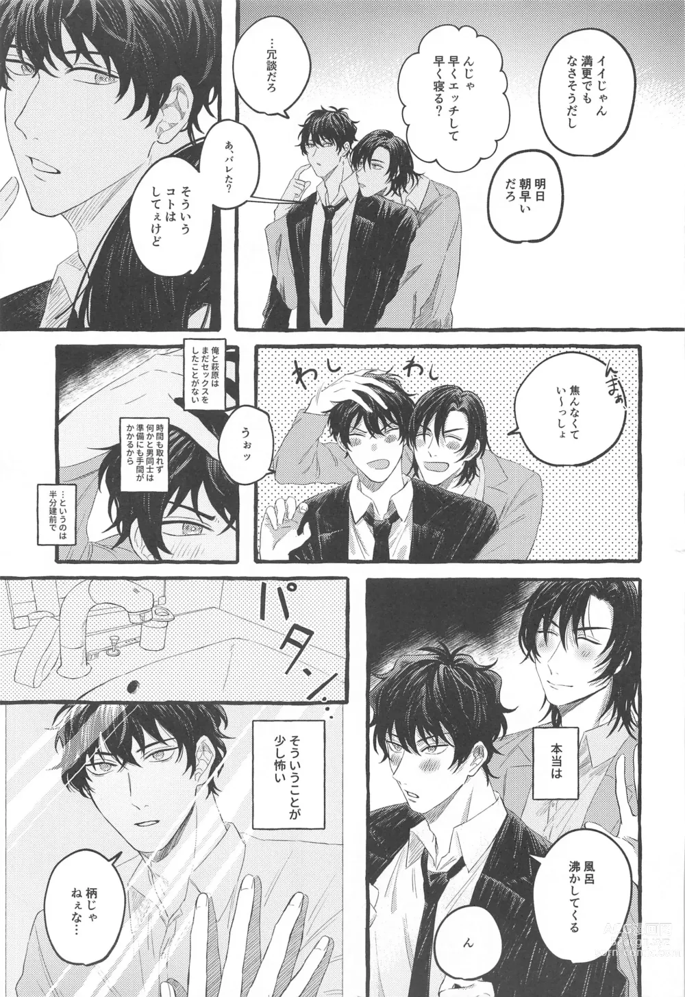 Page 4 of doujinshi Ore wa Koitsu ni Yowai