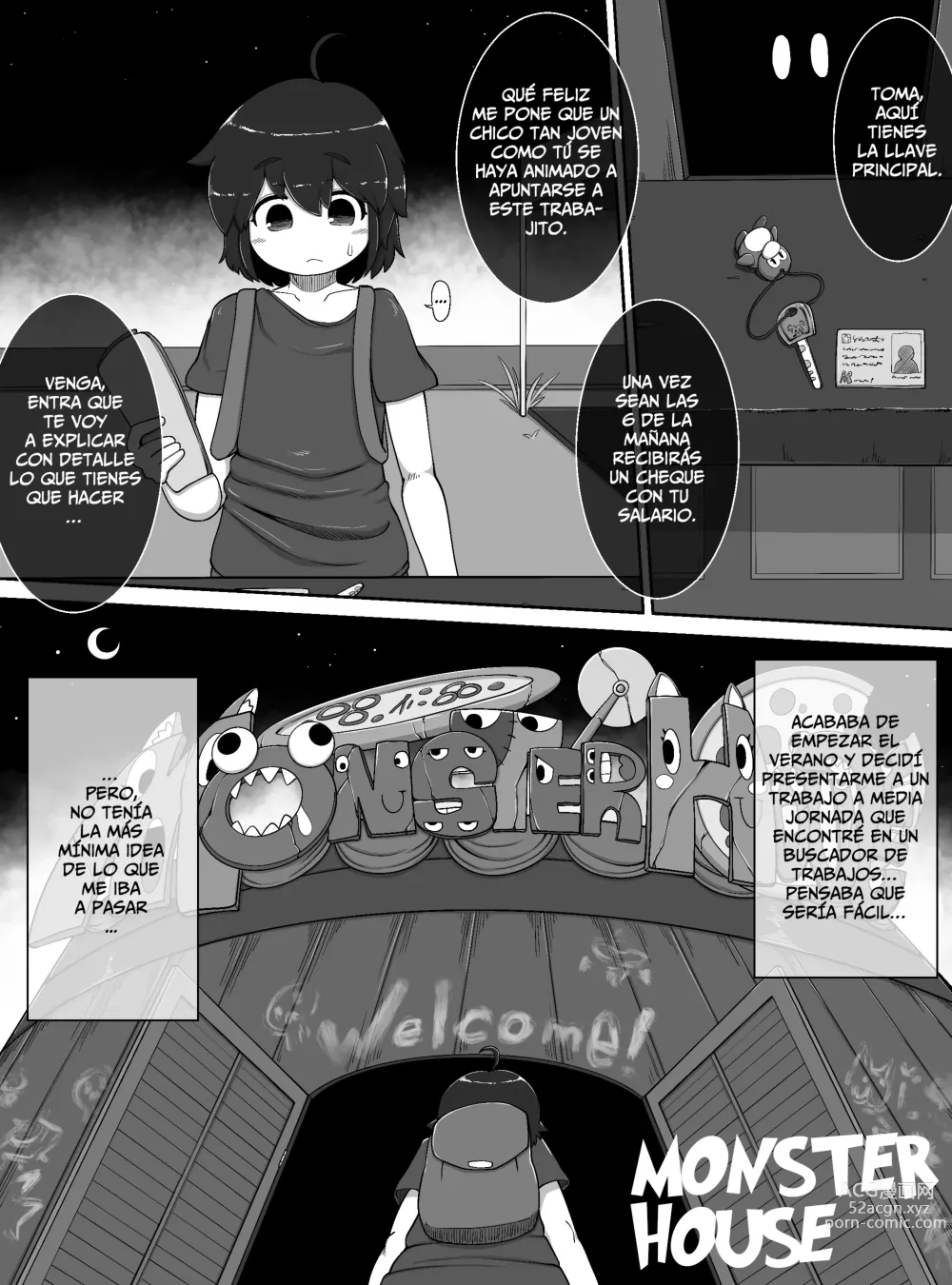 Page 2 of doujinshi Monster House