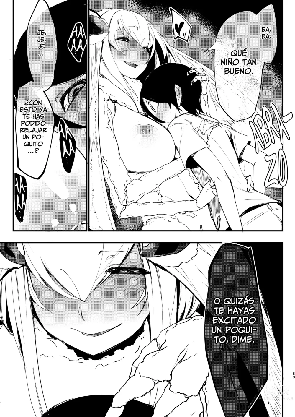 Page 53 of doujinshi Recopilatorio Capas Blancas Conjunto