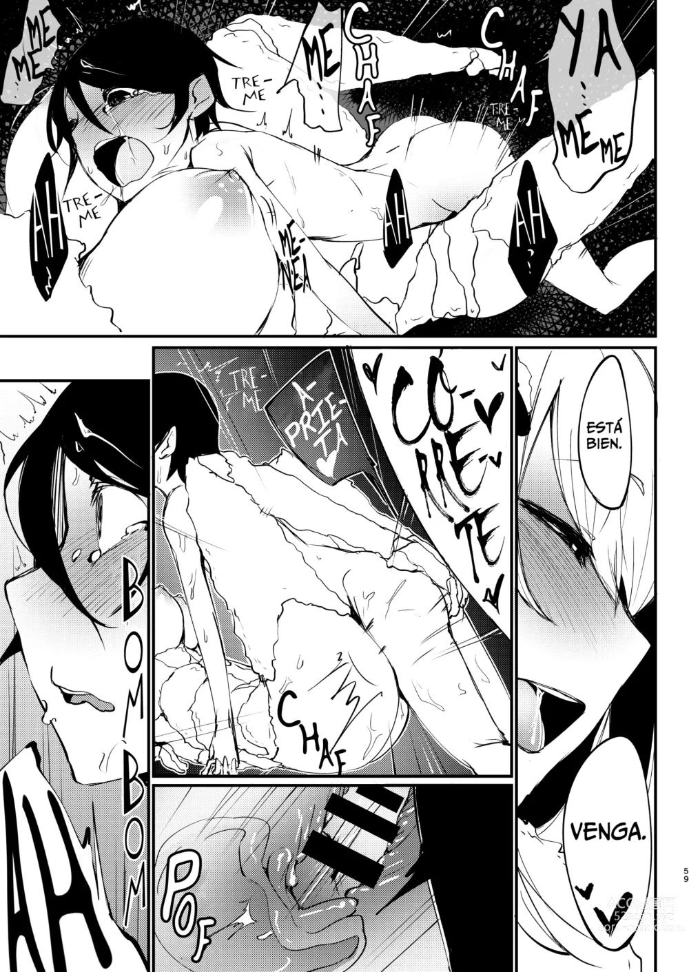 Page 59 of doujinshi Recopilatorio Capas Blancas Conjunto