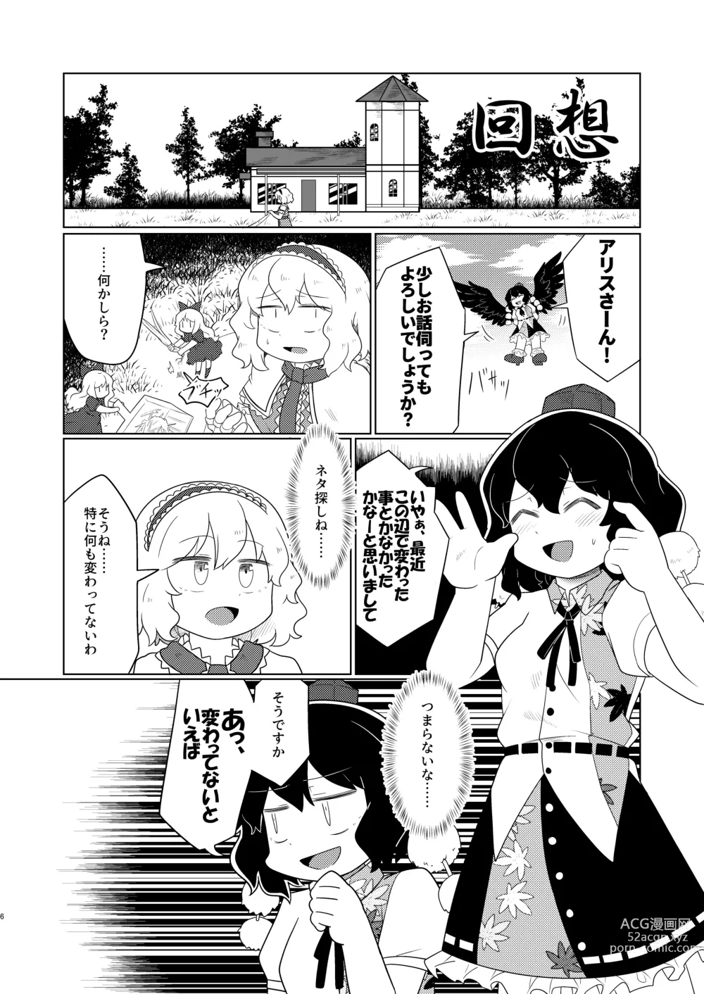 Page 5 of doujinshi Alice Masturbation