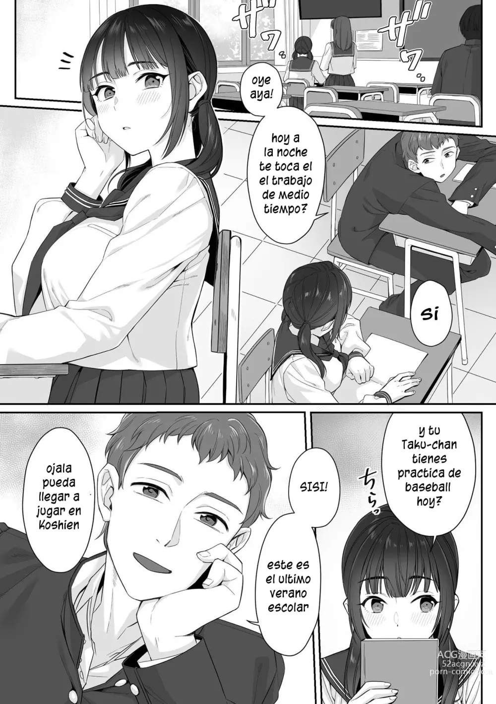 Page 3 of doujinshi Junboku Joshikousei wa Oyaji Iro ni Somerarete Comic Ban Ch. 1-5