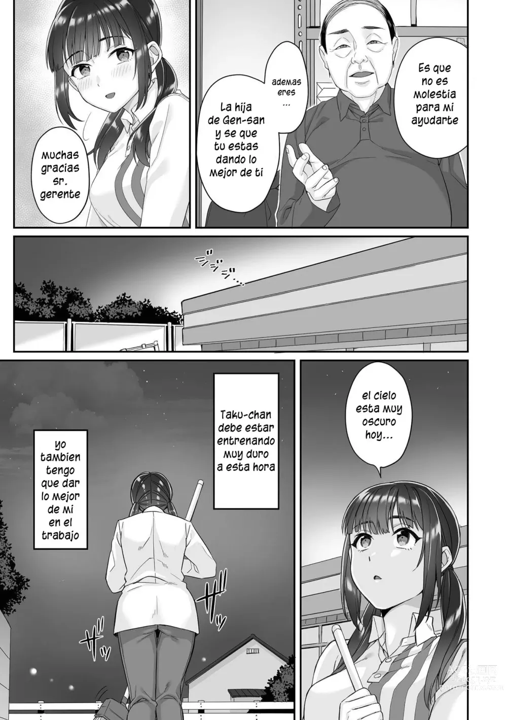 Page 7 of doujinshi Junboku Joshikousei wa Oyaji Iro ni Somerarete Comic Ban Ch. 1-5