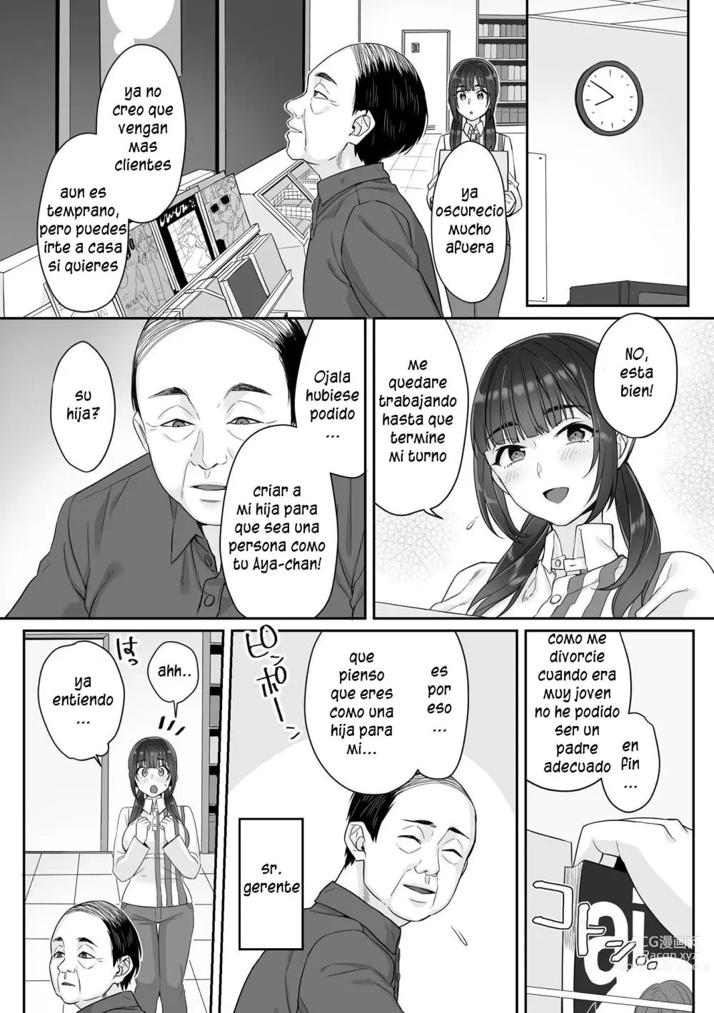 Page 8 of doujinshi Junboku Joshikousei wa Oyaji Iro ni Somerarete Comic Ban Ch. 1-5