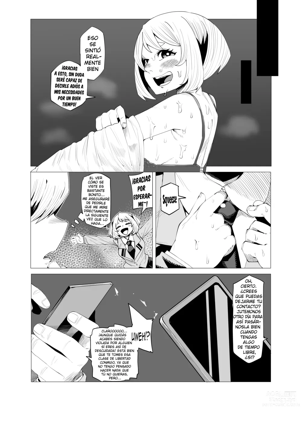Page 17 of doujinshi Academia de Héroes & una Moralidad Invertida 1
