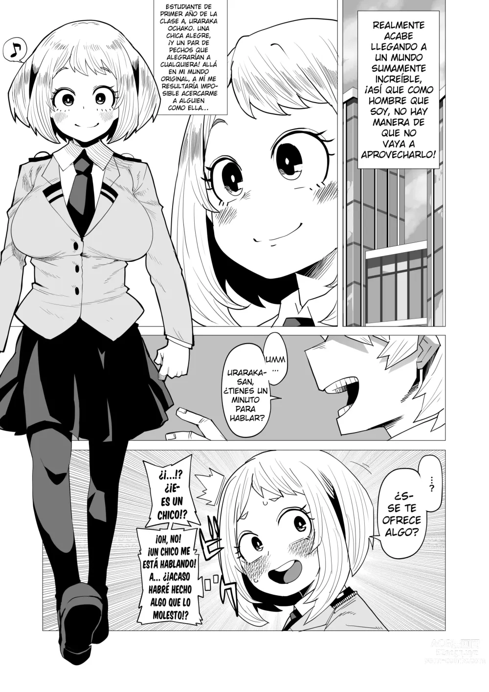 Page 3 of doujinshi Academia de Héroes & una Moralidad Invertida 1