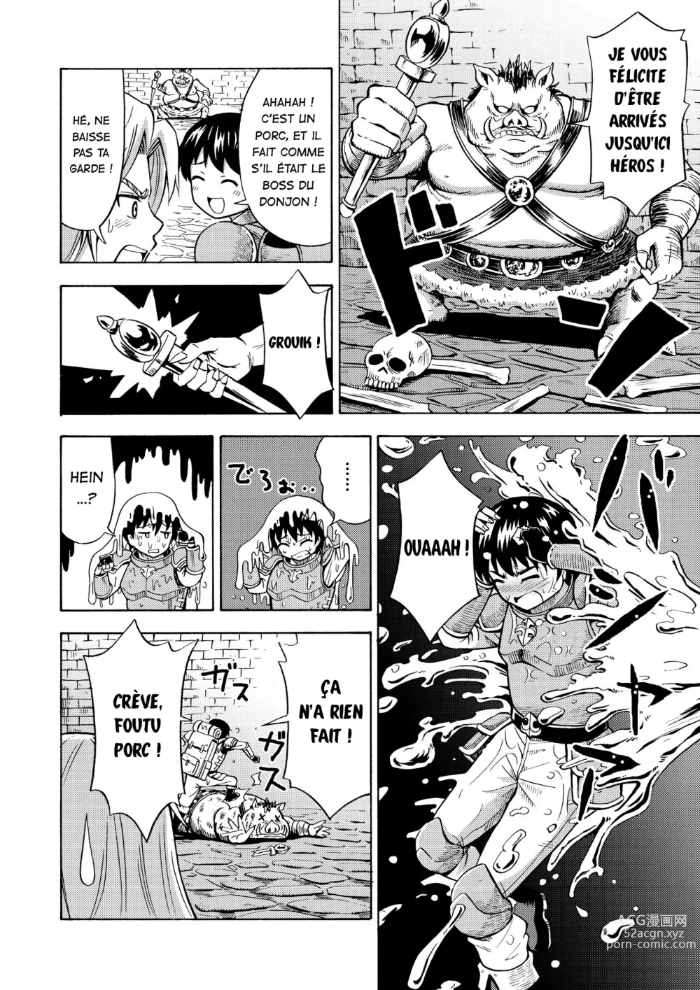 Page 6 of doujinshi Le héros a été maudit et est devenu une femme !
