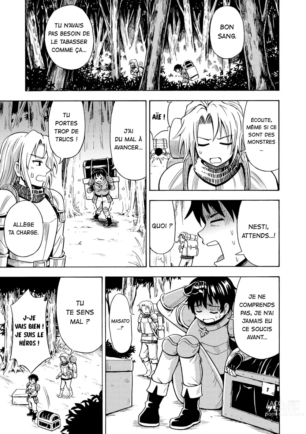 Page 7 of doujinshi Le héros a été maudit et est devenu une femme !