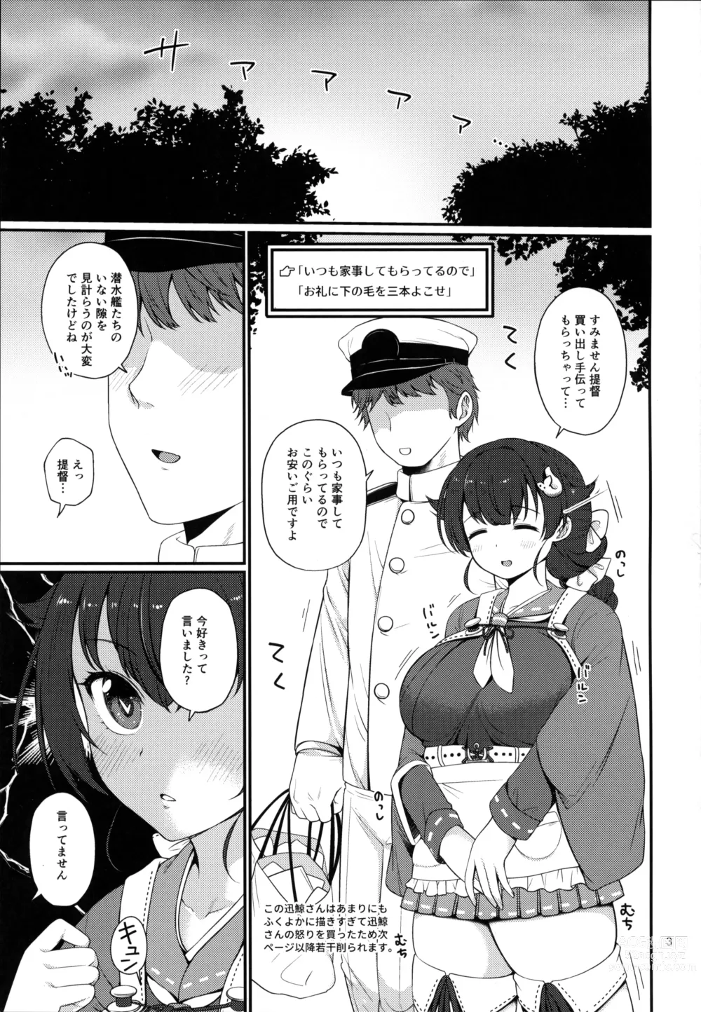 Page 2 of doujinshi Yoru no Jingei