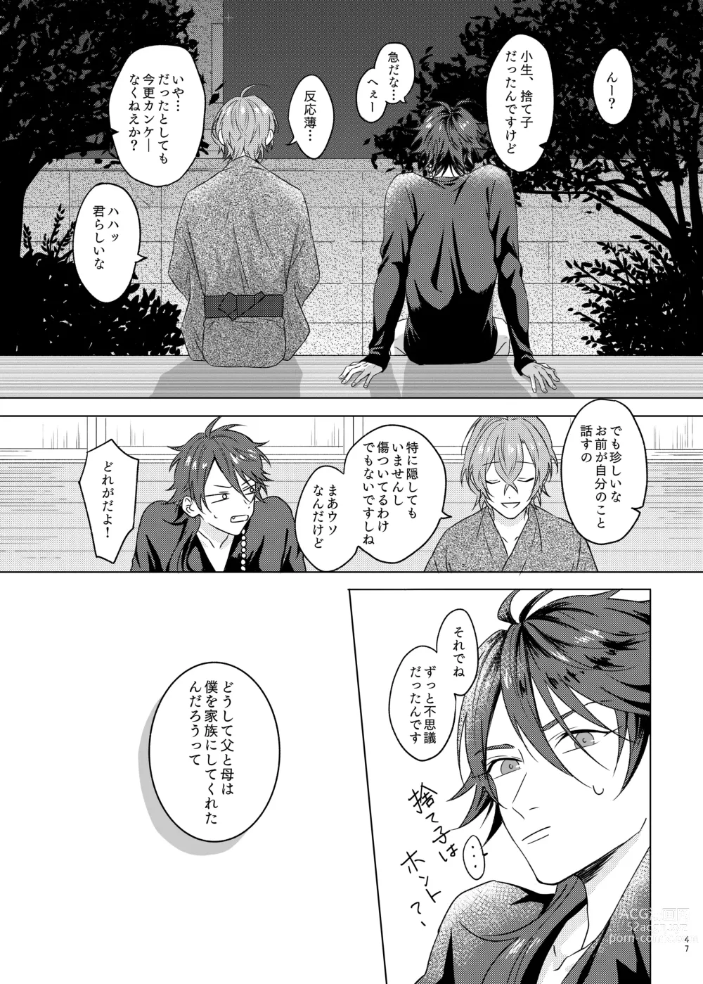 Page 47 of doujinshi Kami sama no ko