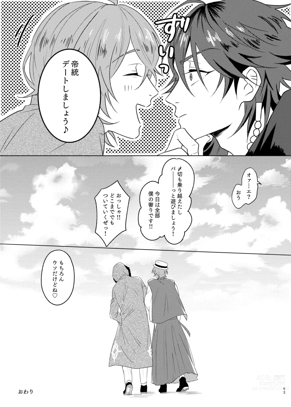 Page 63 of doujinshi Kami sama no ko