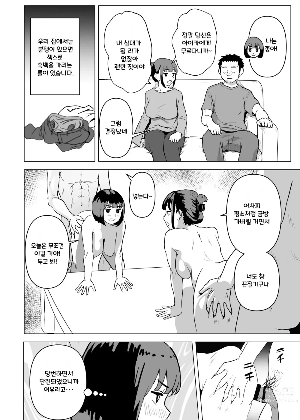 Page 47 of doujinshi Uchi de wa Kazoku Sex wa Joushiki Rashii