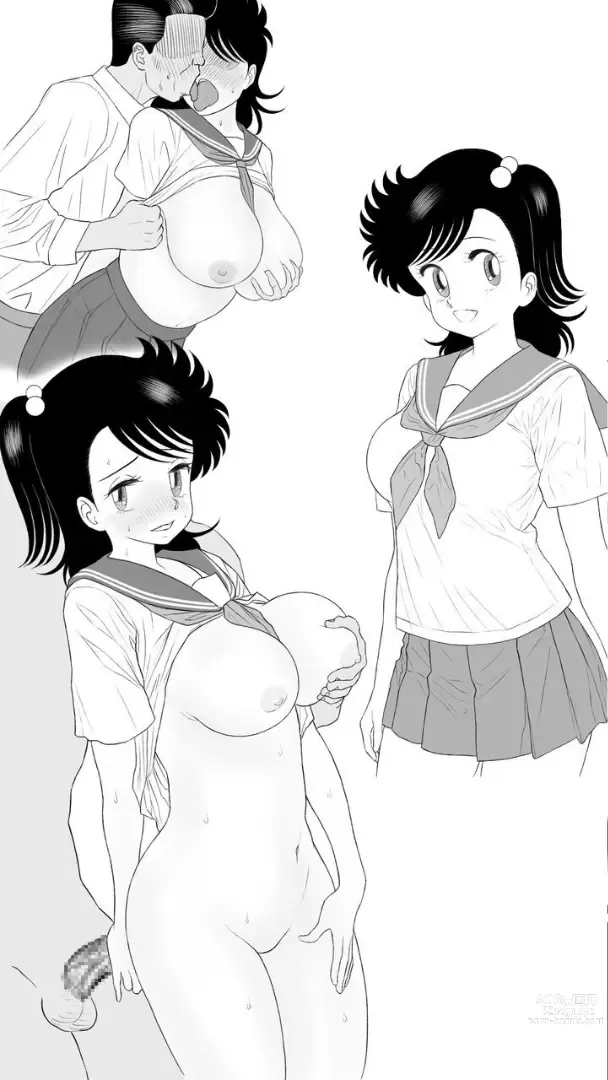 Page 8 of doujinshi Showa no Echi Echi Heroine Izumi-chan