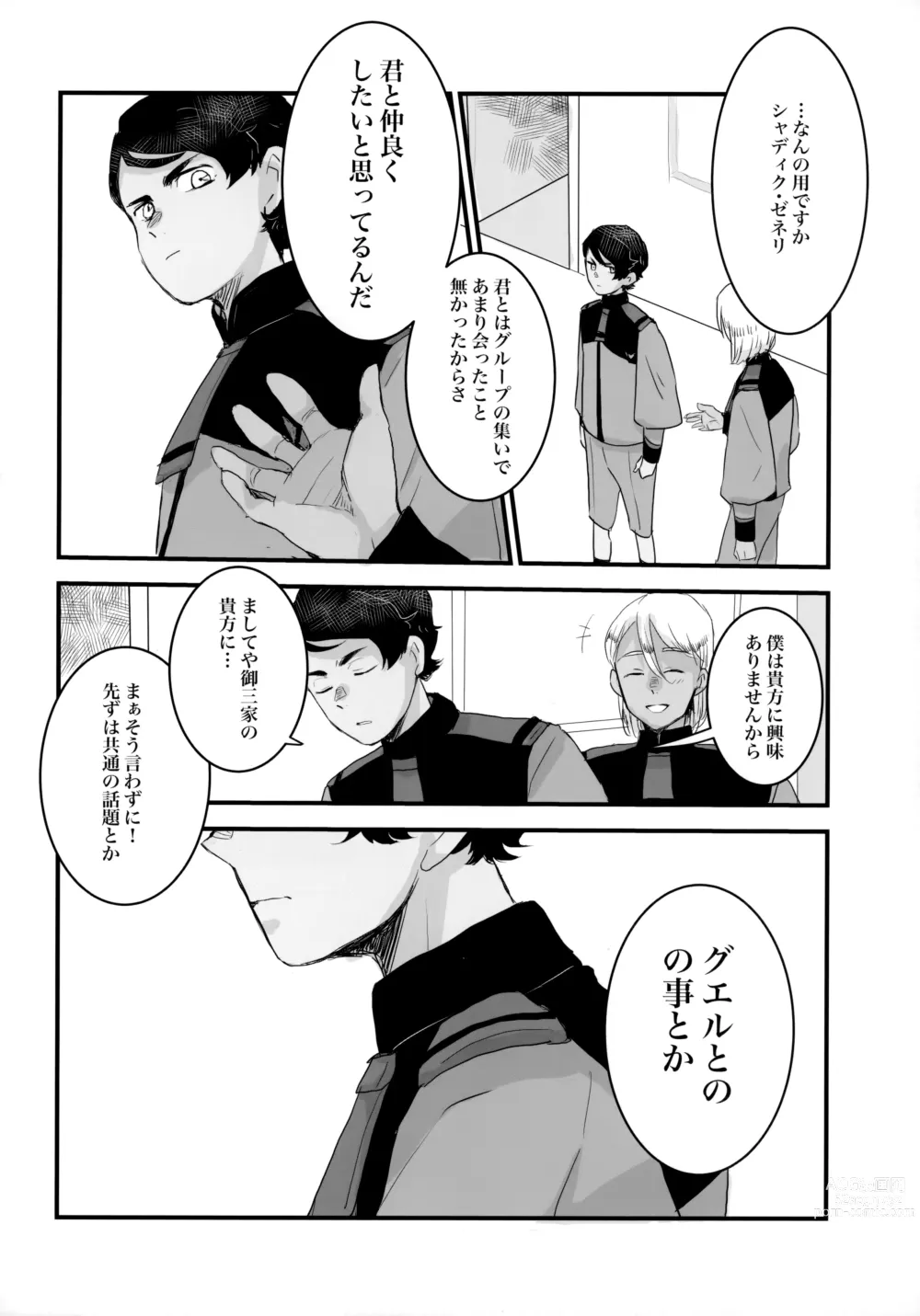 Page 8 of doujinshi Torikago