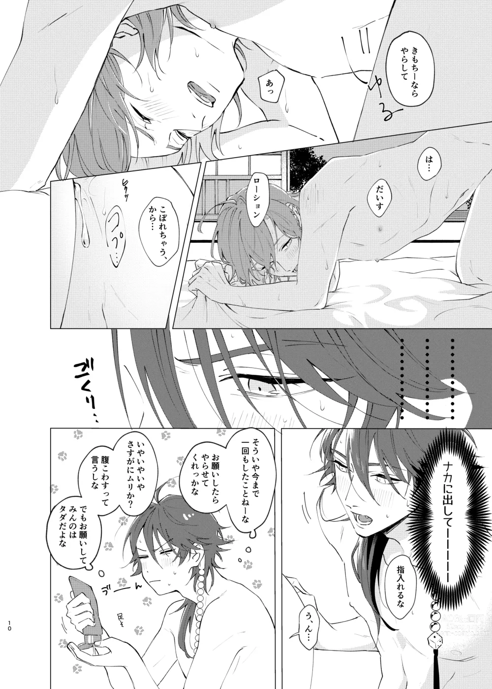 Page 8 of doujinshi Im leaving for good.