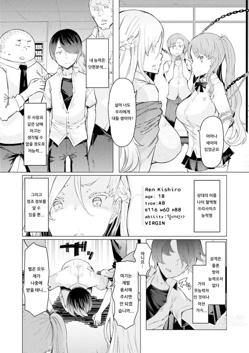 Page 11 of manga 能力学園下克上 〜僕が学園を制すまで〜