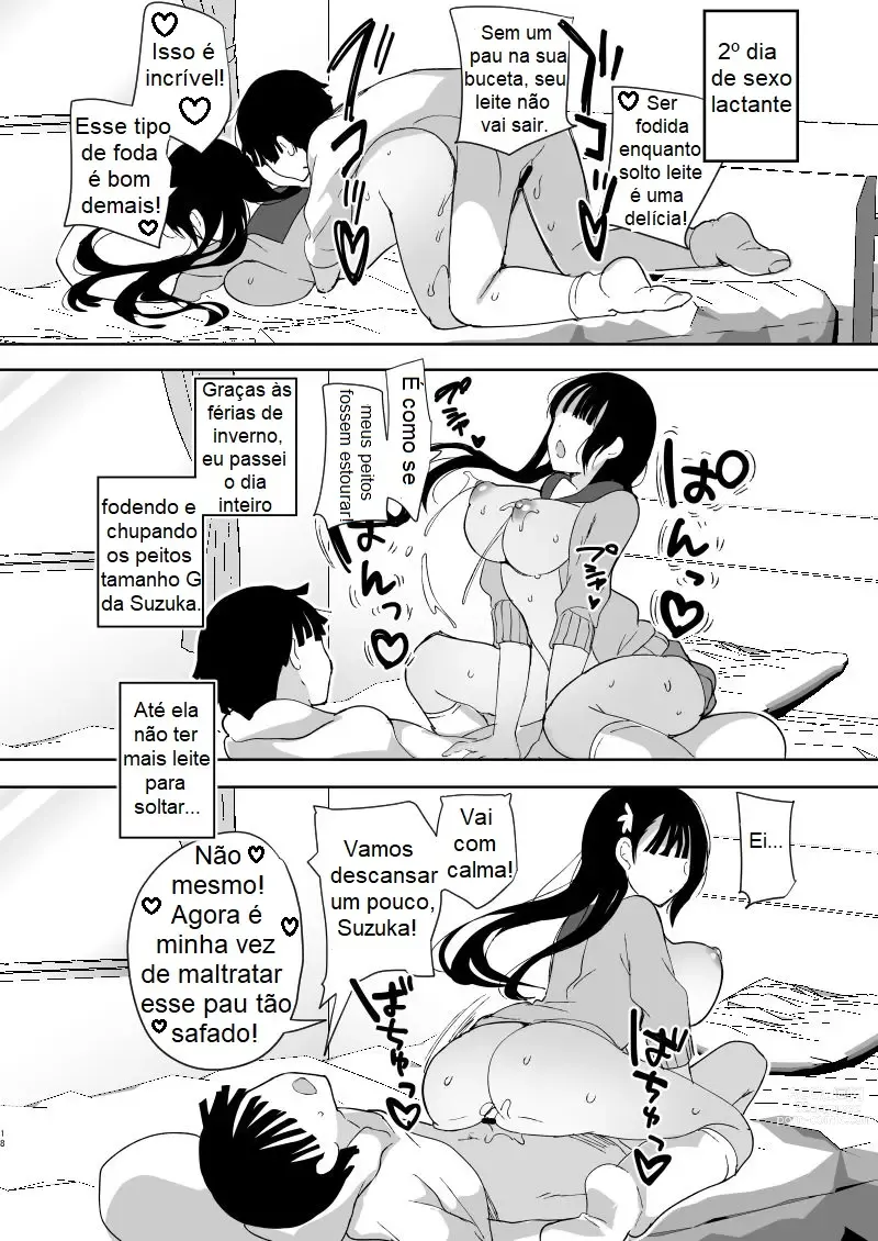 Page 23 of doujinshi Bonyuu-chan wa Dashitai. Soushuuhen 2