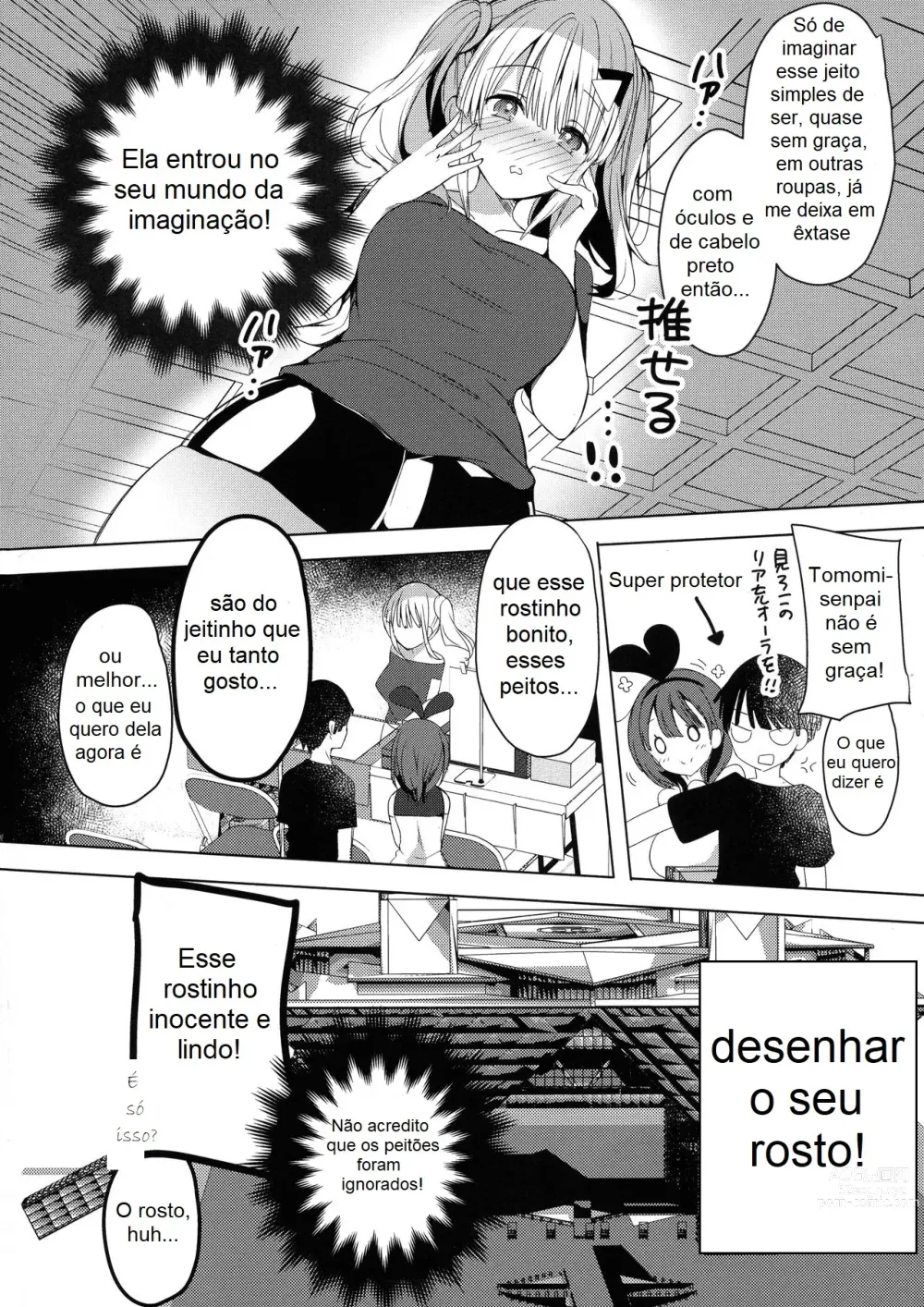 Page 45 of doujinshi Bonyuu-chan wa Dashitai. Soushuuhen 2