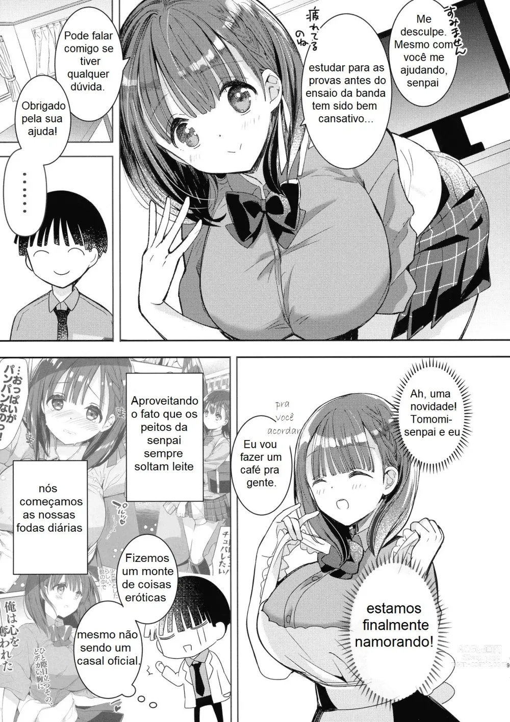 Page 62 of doujinshi Bonyuu-chan wa Dashitai. Soushuuhen 2