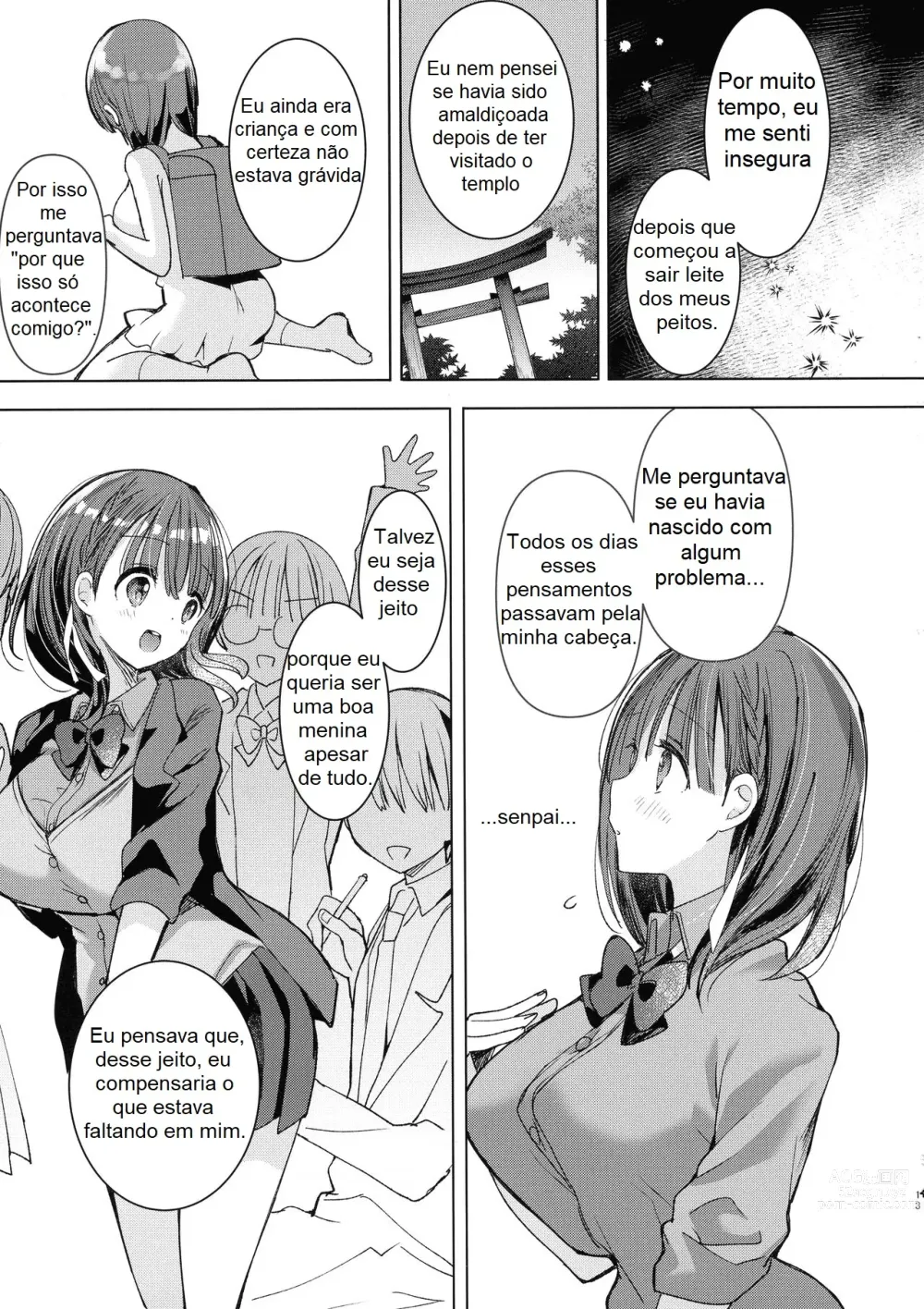 Page 66 of doujinshi Bonyuu-chan wa Dashitai. Soushuuhen 2