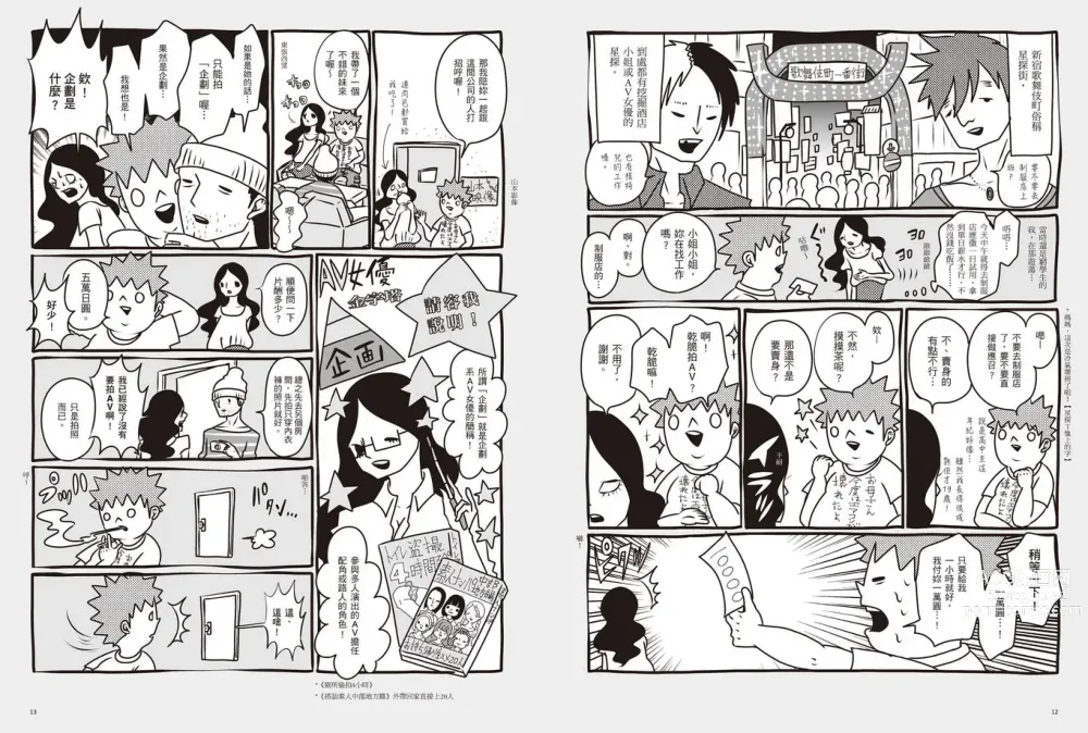 Page 9 of manga 我當AV女優的那些年 1