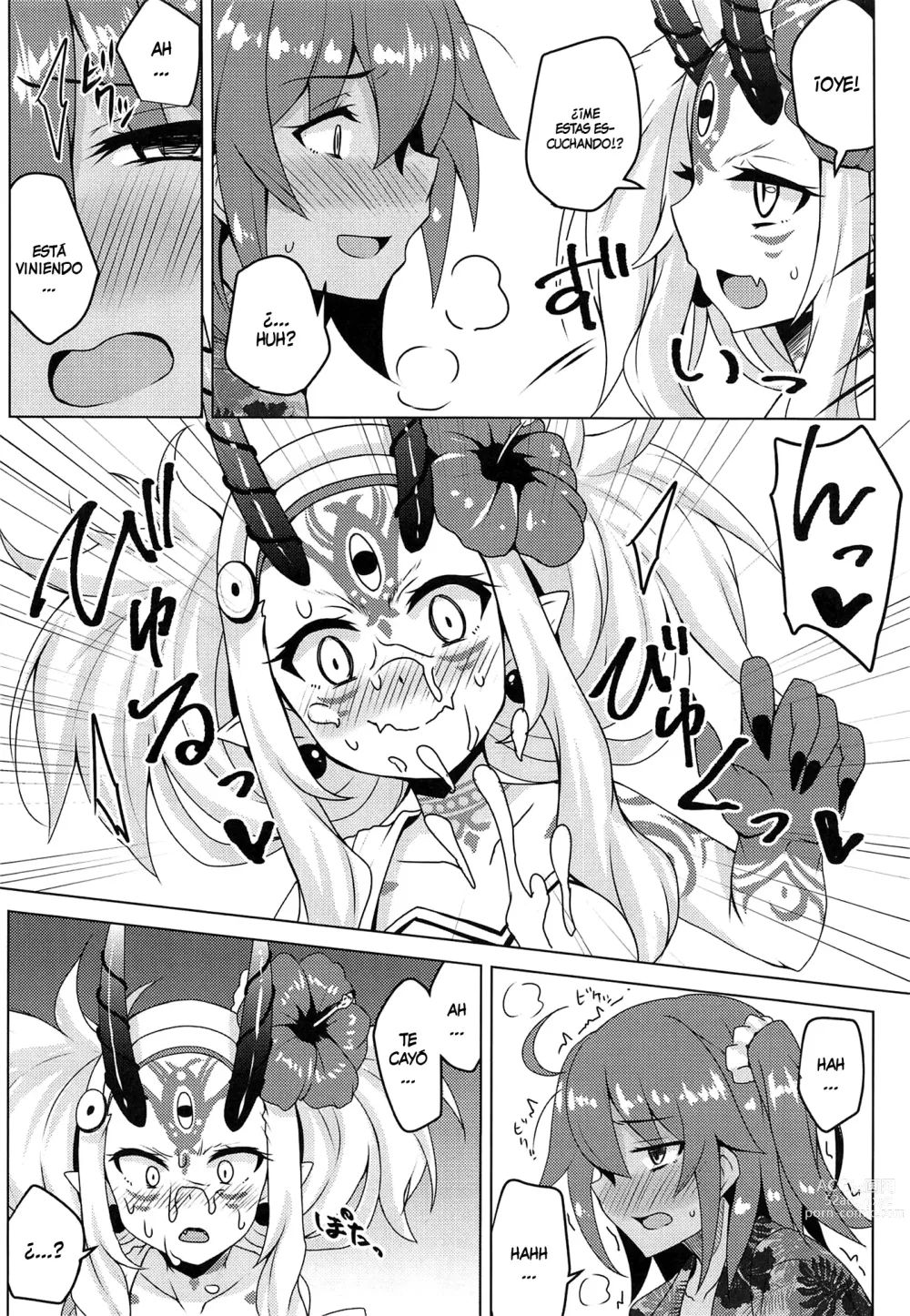 Page 9 of doujinshi Summer Night Trouble Girl