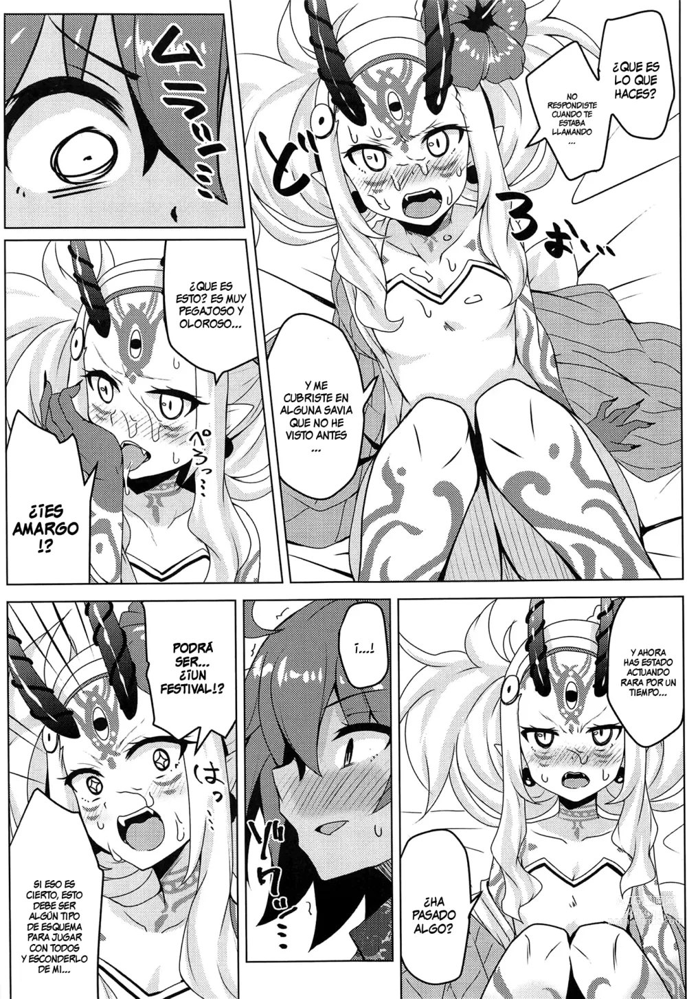 Page 10 of doujinshi Summer Night Trouble Girl