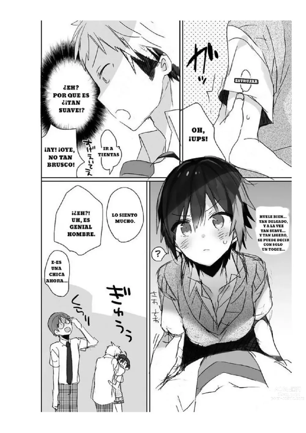 Page 4 of doujinshi Nyotaika Shita Ore no Chotto Tadareta Gakkou Seikatsu