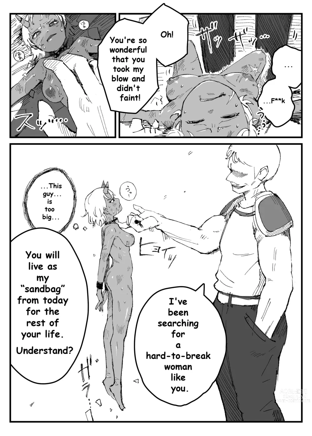 Page 9 of doujinshi Ogress instinct