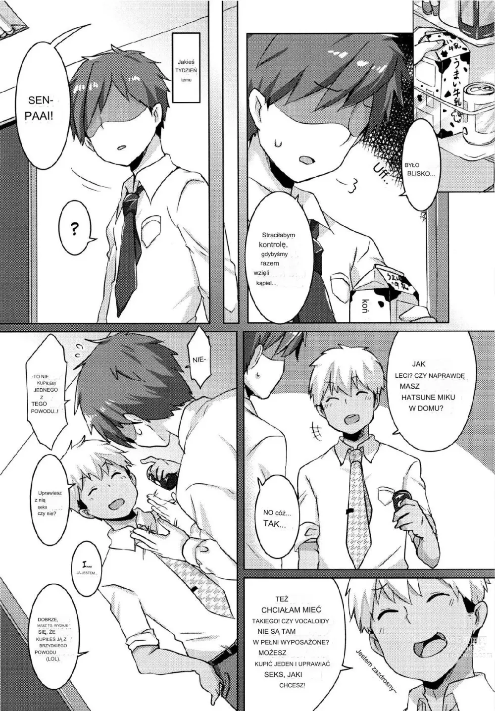 Page 4 of doujinshi Miku-chan Wants to Do It Too