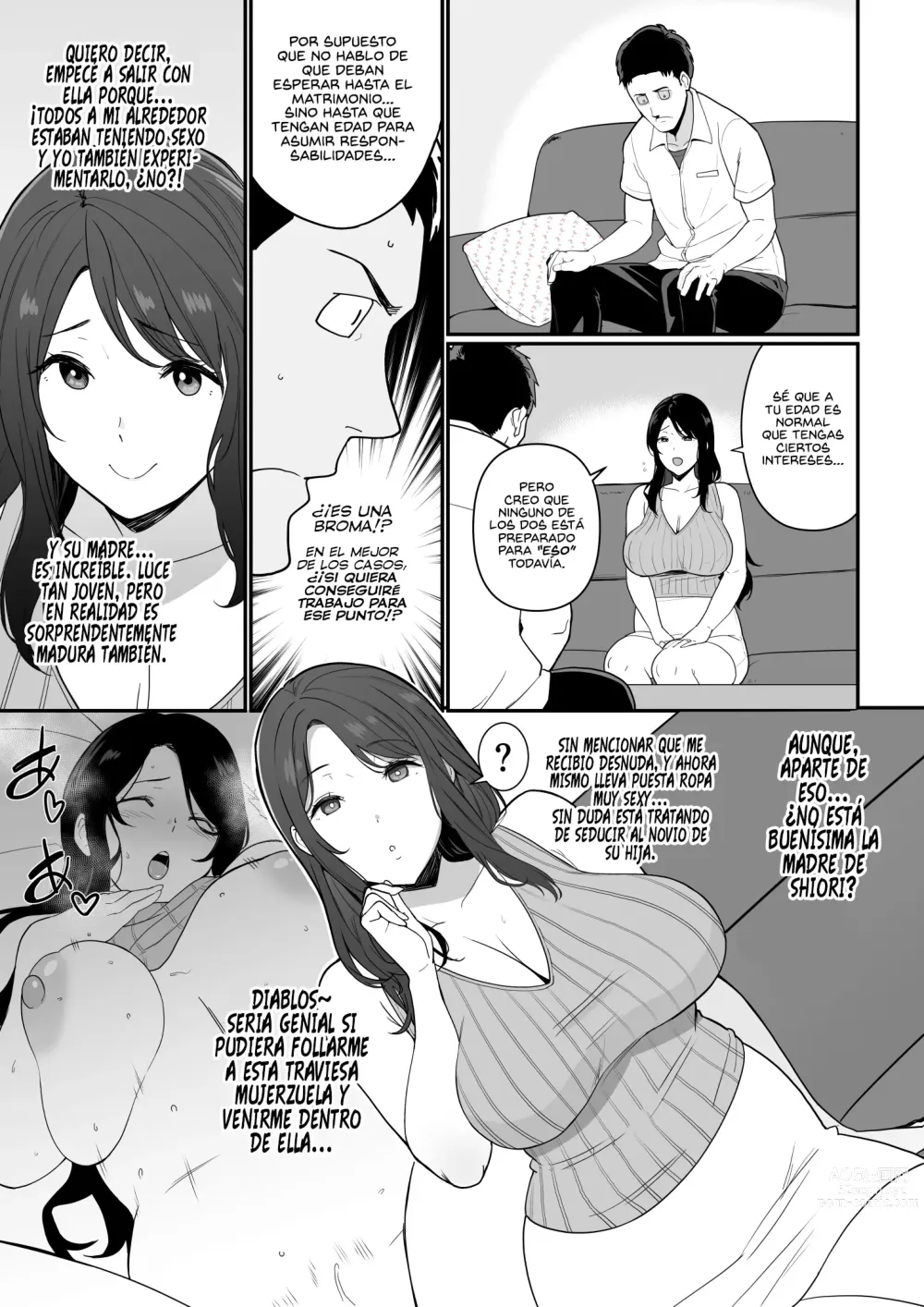 Page 7 of doujinshi La Mamá de mi Novia es tan Pervertida que no Pude Soportarlo Más