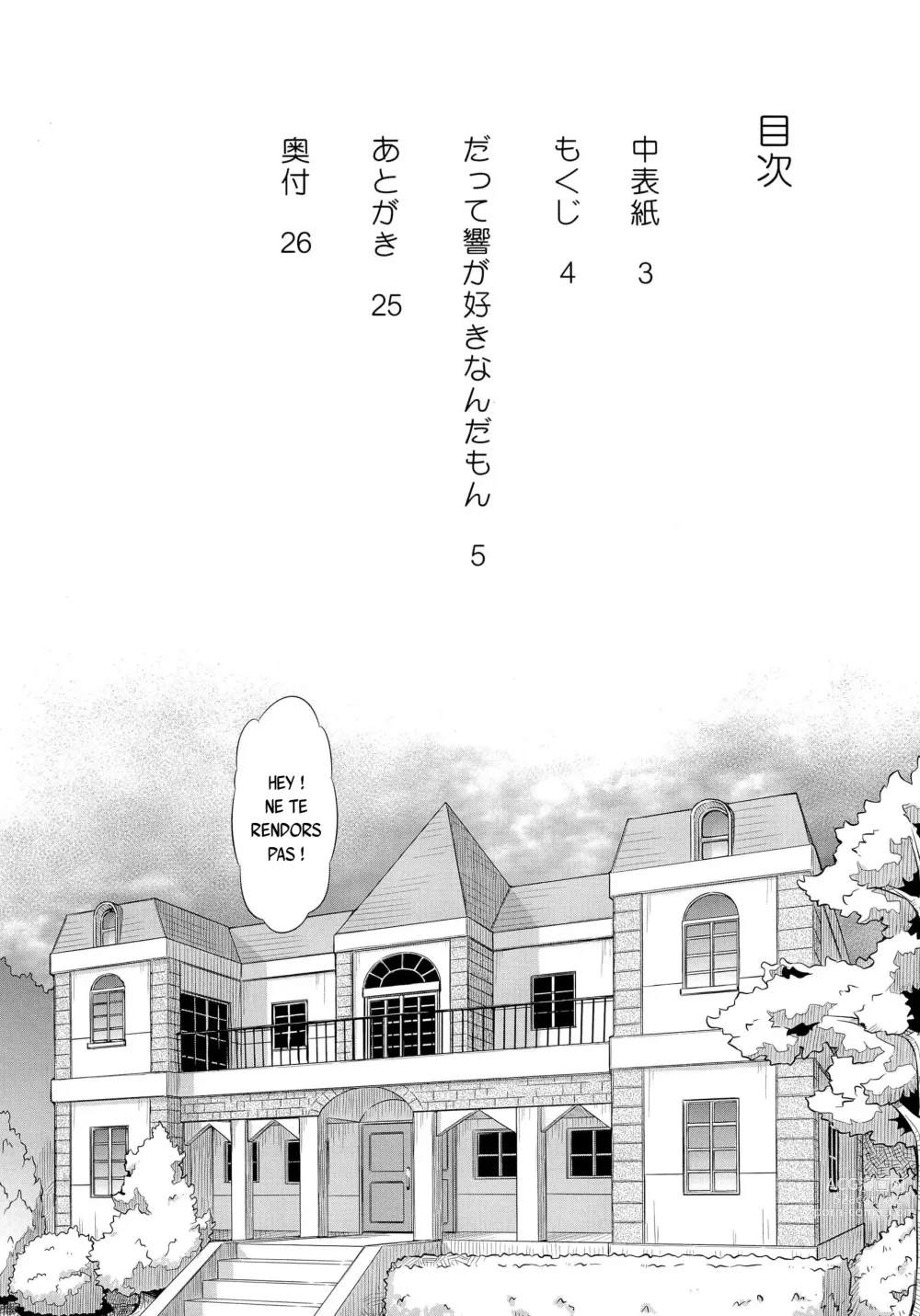 Page 3 of doujinshi Datte Hibiki ga Suki nandamon