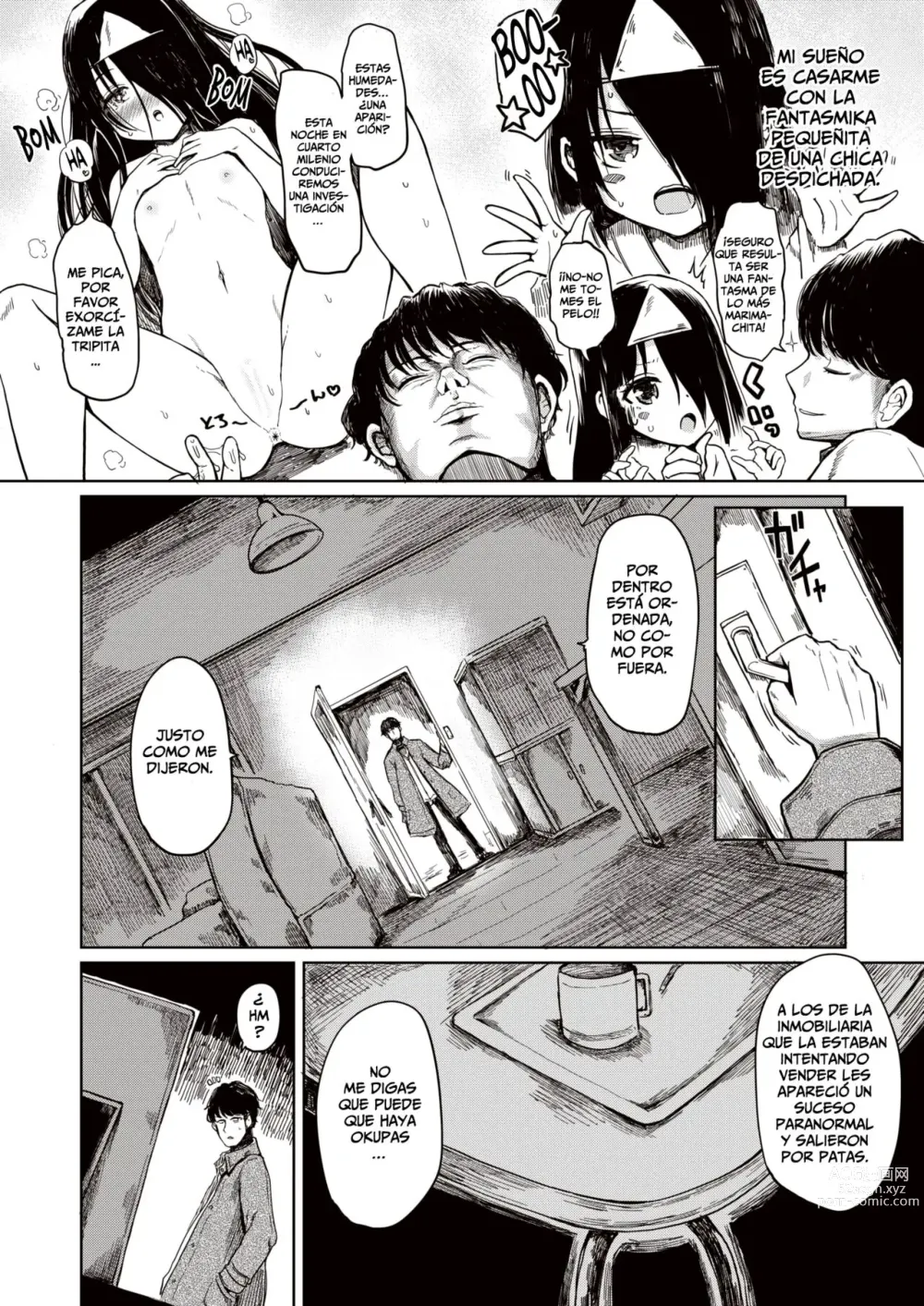 Page 2 of manga La Fantasma Pija Momo