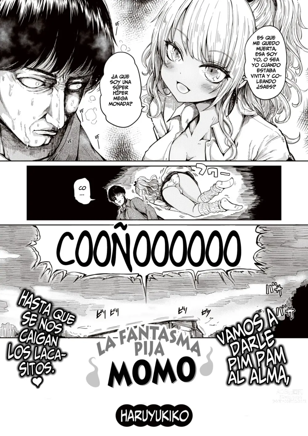 Page 4 of manga La Fantasma Pija Momo