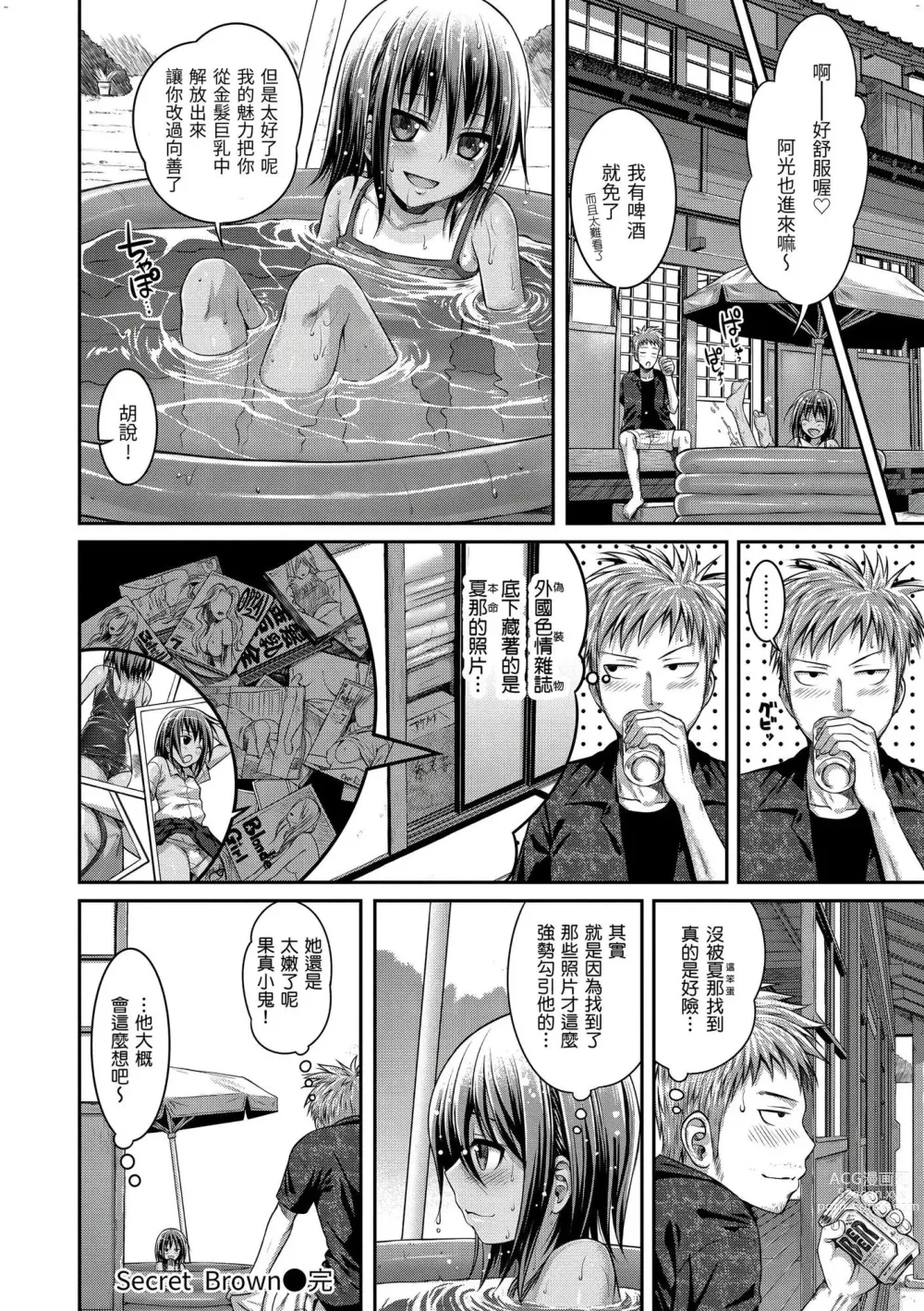 Page 20 of manga Secret Brown (decensored)