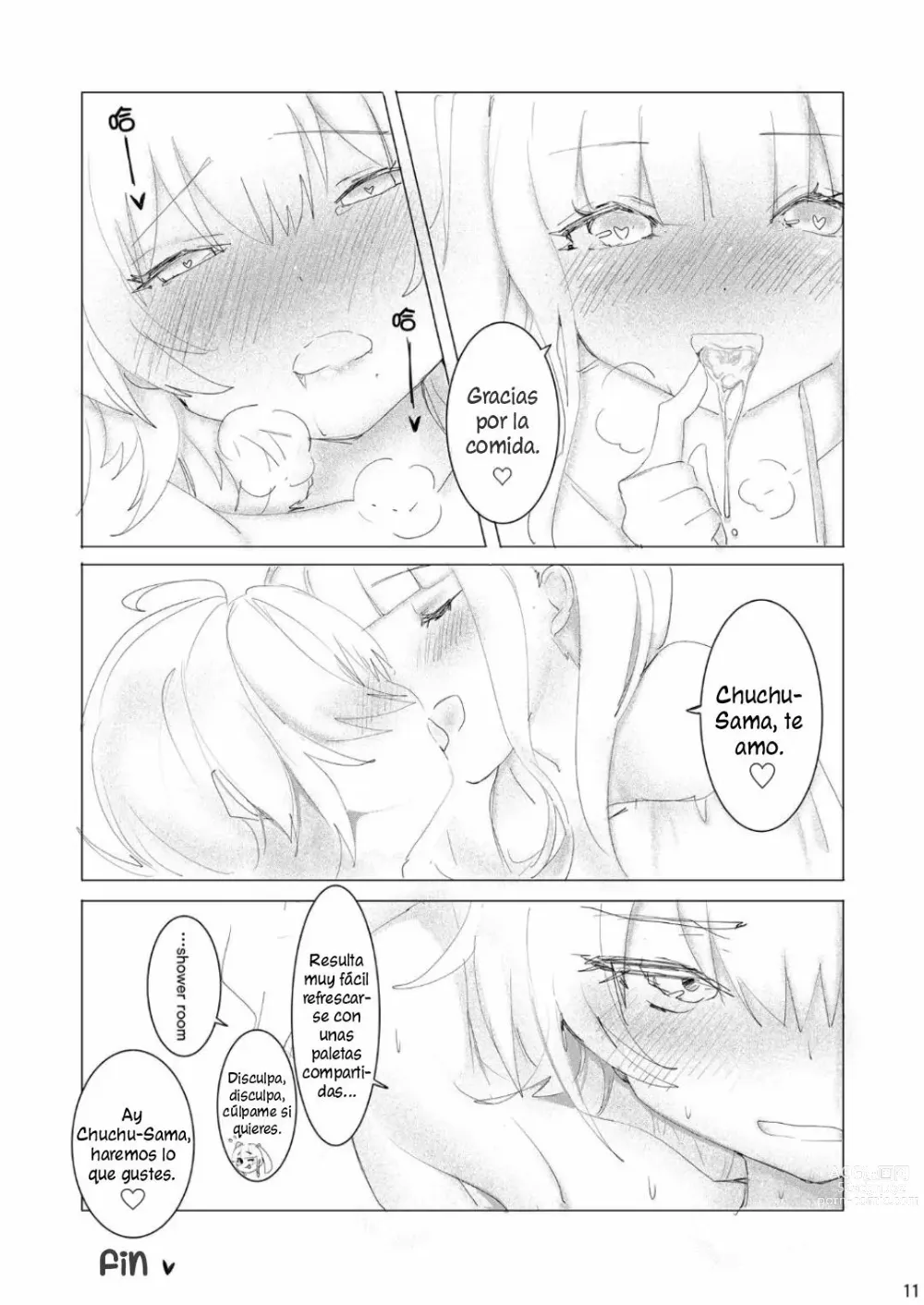 Page 10 of doujinshi Sweating like crazy!!
