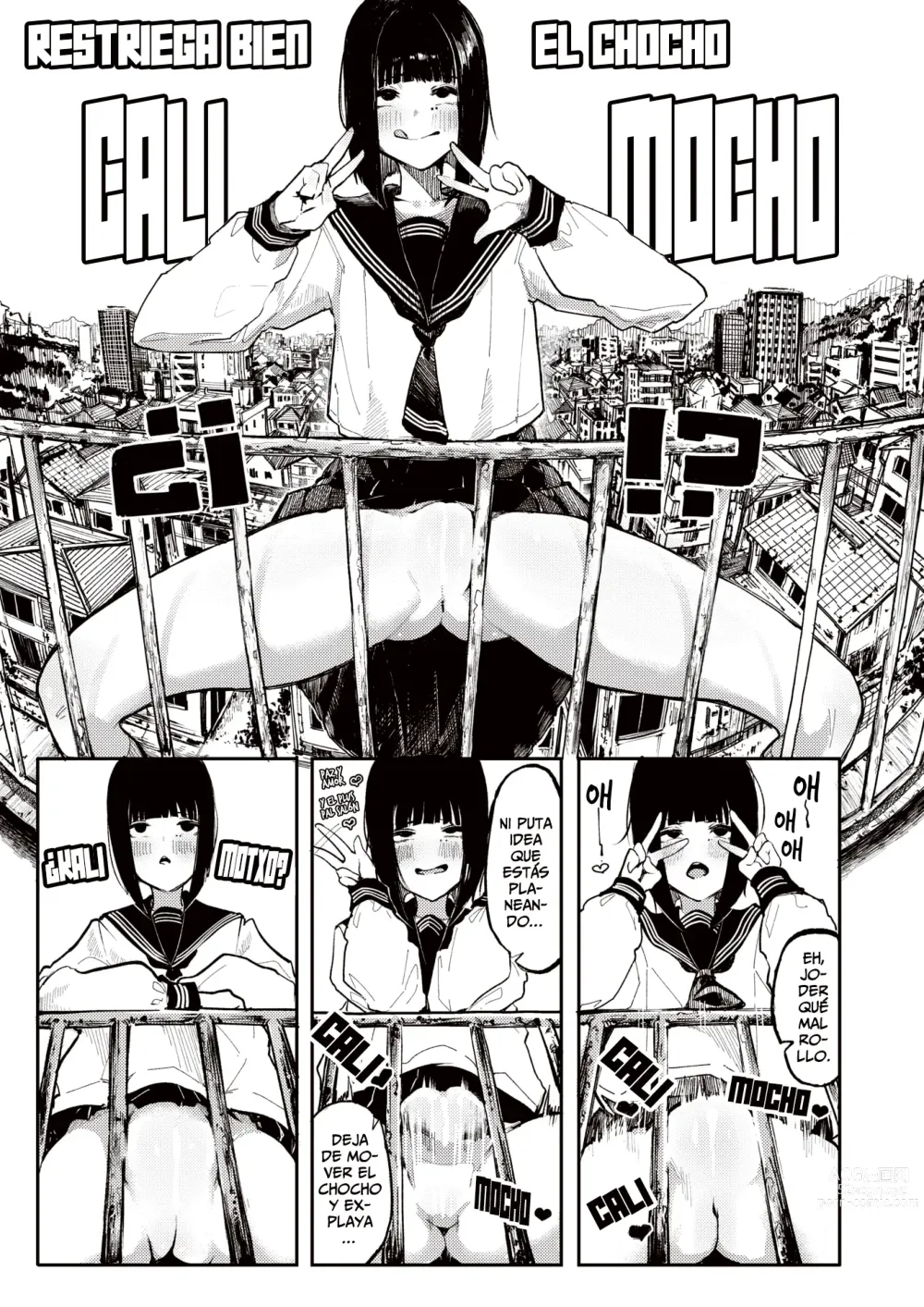 Page 5 of manga La Moza Suicida